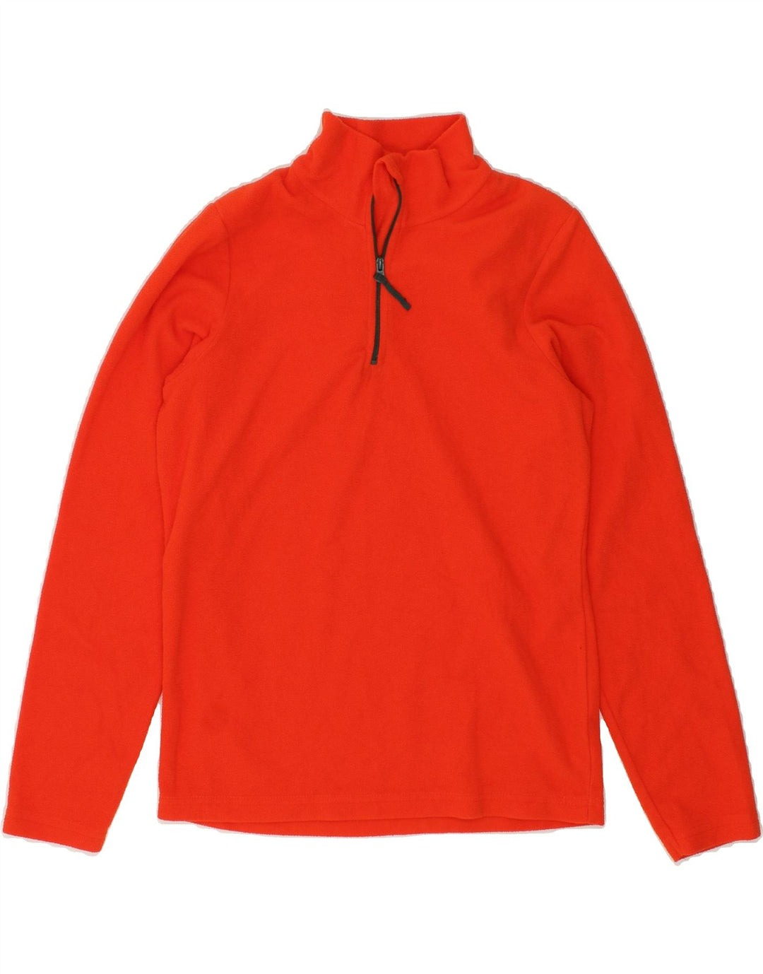 MOUNTAIN WAREHOUSE Boys Zip Neck Fleece Jumper 12-13 Years Red Polyester Vintage Mountain Warehouse and Second-Hand Mountain Warehouse from Messina Hembry 