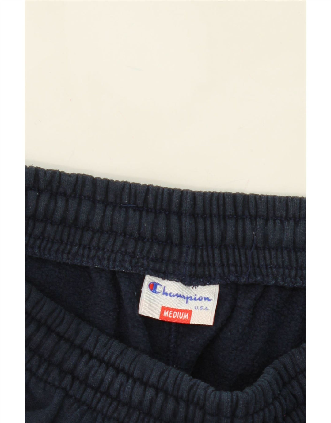 CHAMPION Mens Tracksuit Trousers Medium Navy Blue Vintage Champion and Second-Hand Champion from Messina Hembry 