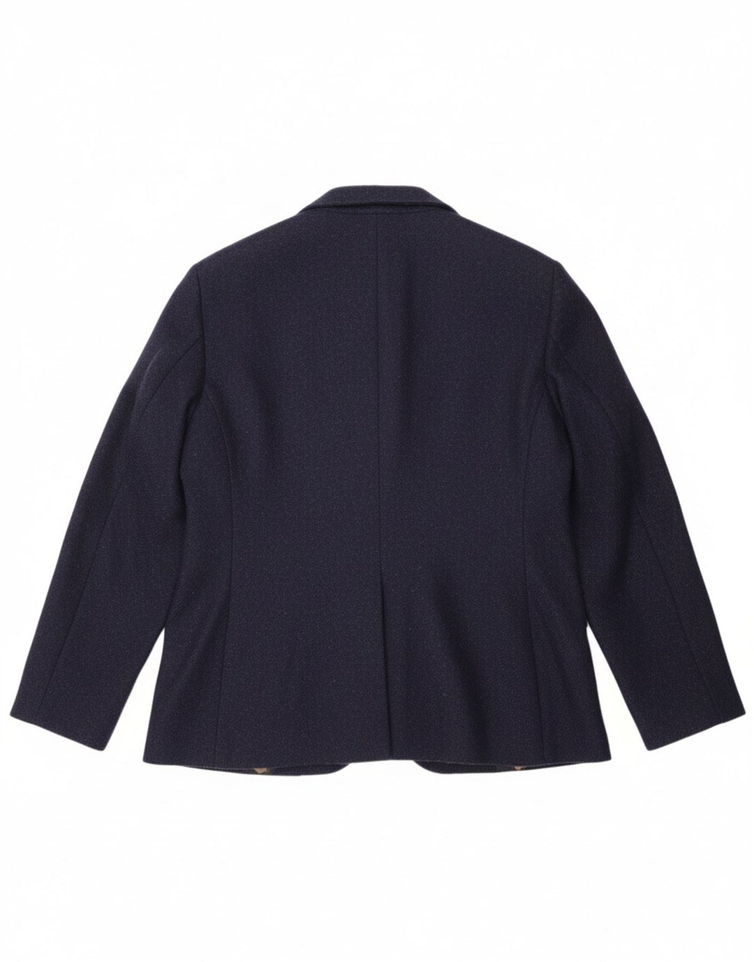 HENRY COTTONS Womens 3 Button Blazer Jacket IT 50 XL Navy Blue Wool