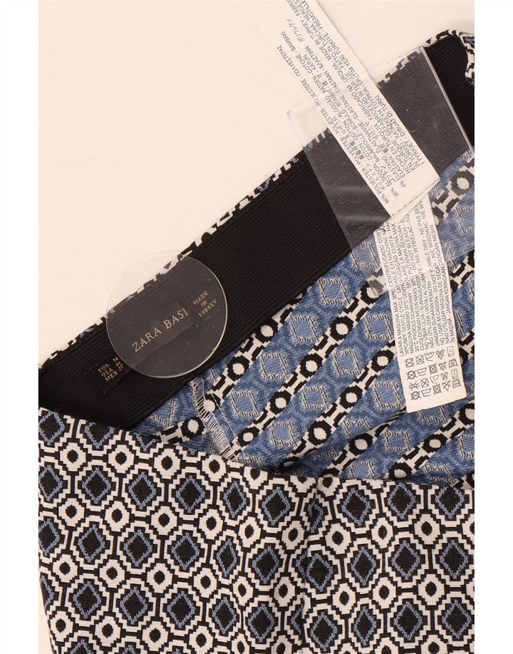 ZARA Casual Bukser til kvinder Medium W28 L28 Flerfarvet Geometrisk