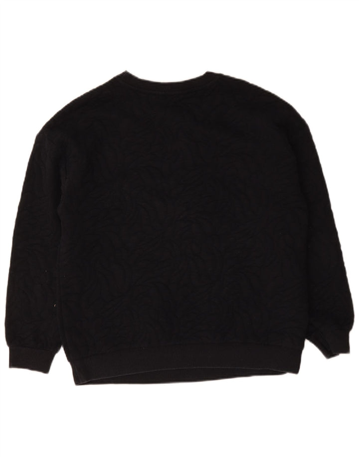 Marks & Spencer Dame Oversized Sweatshirt Jumper UK 10 Small Navy Blue