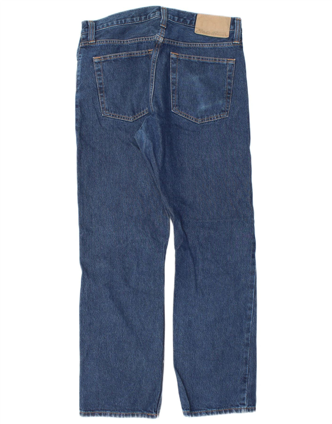 EDDIE BAUER Straight jeans til mænd W32 L30 Blå Bomuld