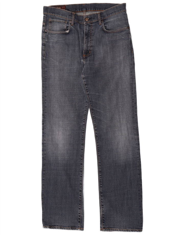 Marlboro Classics Straight Jeans til mænd W33 L34 Blå Bomuld