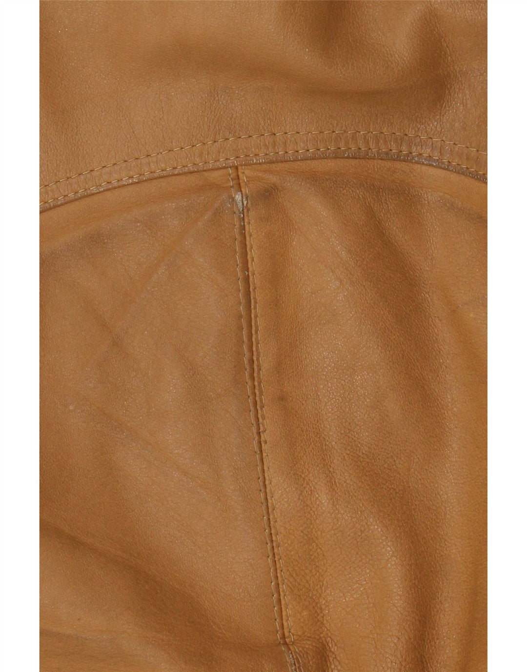 Vintage Herre Læderjakke UK 38 Medium Brun Læder