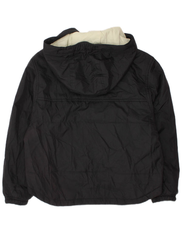 NIKE Polstret hættejakke til drenge 6-7 år XS Sort polyester