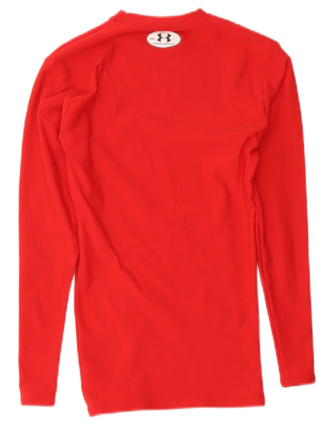 Under Armour Herre Cold Gear Top Langærmet Lille Rød Nylon