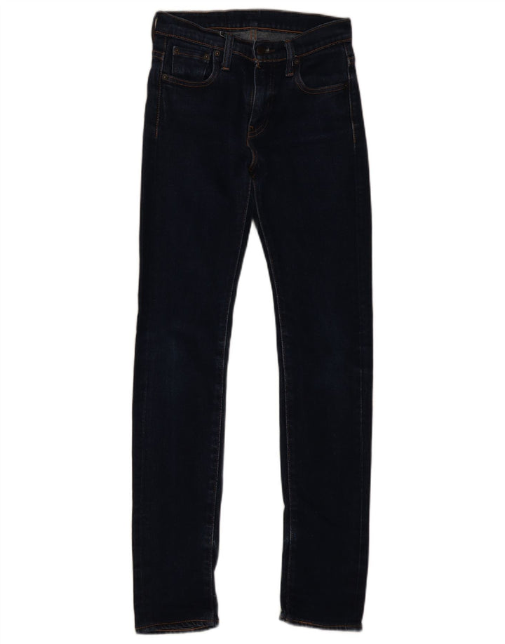 Levi's skinny jeans til kvinder W25 L32 blå bomuld