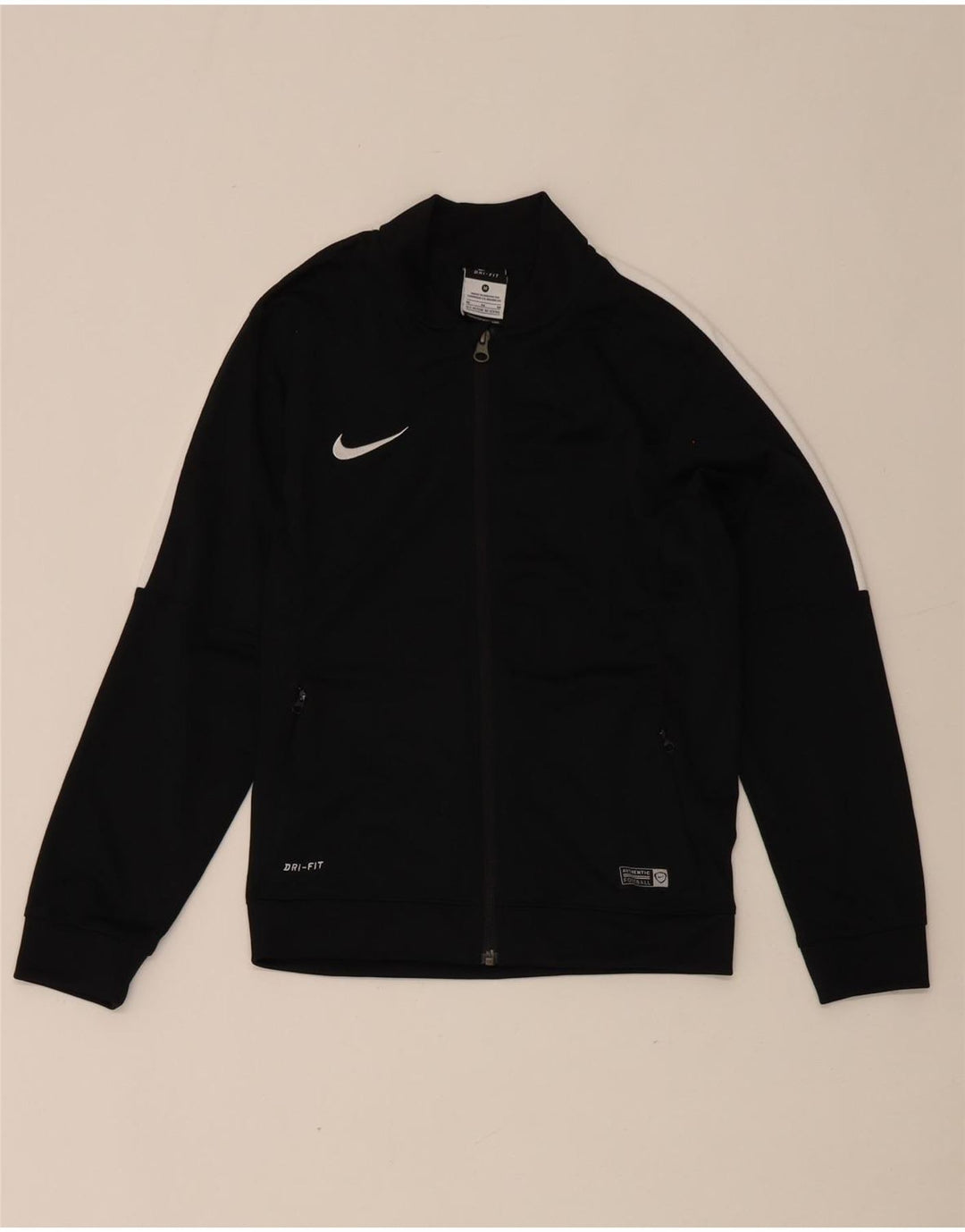 Nike Boys Dri Fit træningsdragt topjakke 10-11 år Medium Sort Colourblock