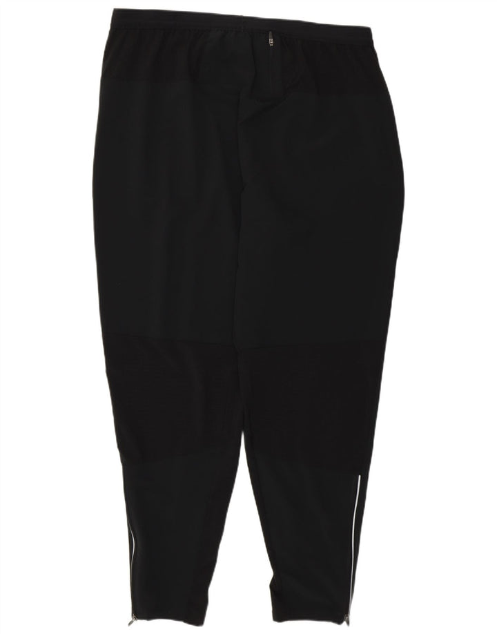 Nike Dame Dri Fit træningsdragt Bukser UK 18 XL Sort Polyester