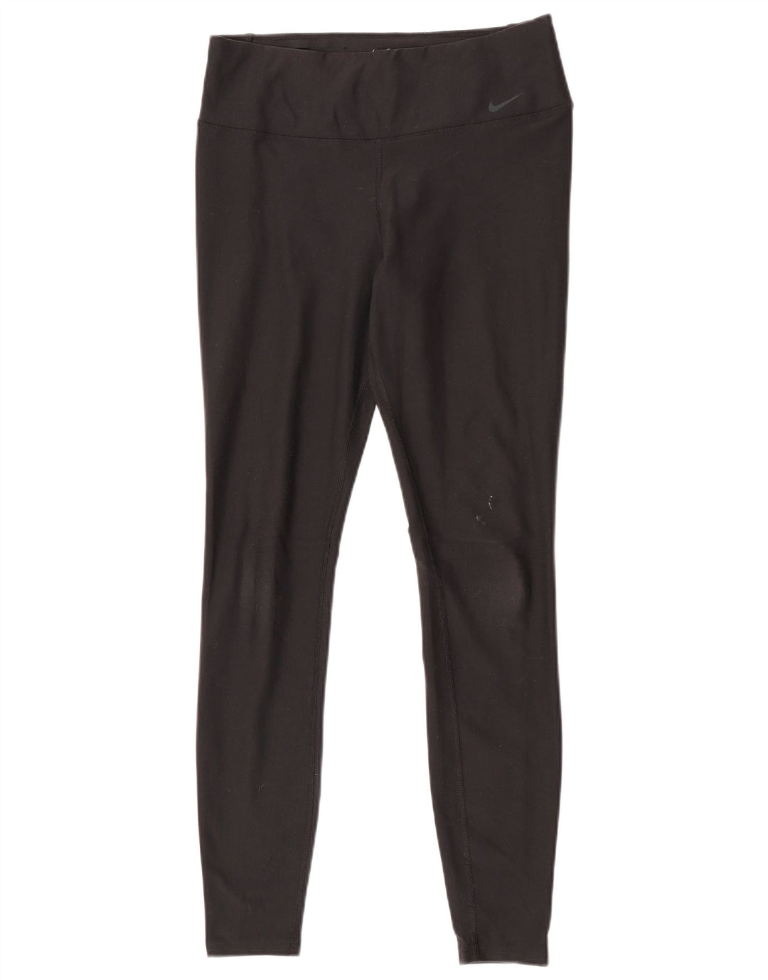 Nike Dame Dri Fit Leggings UK 14 Medium Sort Polyester