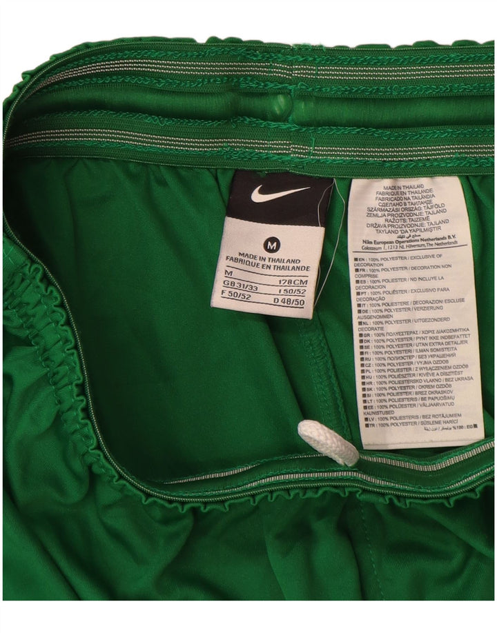Nike grafiske sportsshorts til mænd, mellemgrøn polyester