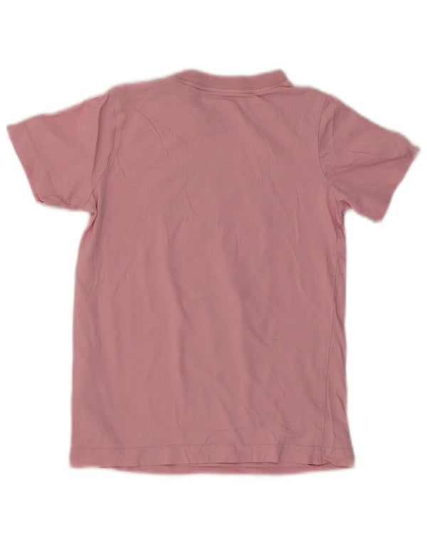 NIKE piger grafisk t-shirt top 6-7 år XS Pink bomuld