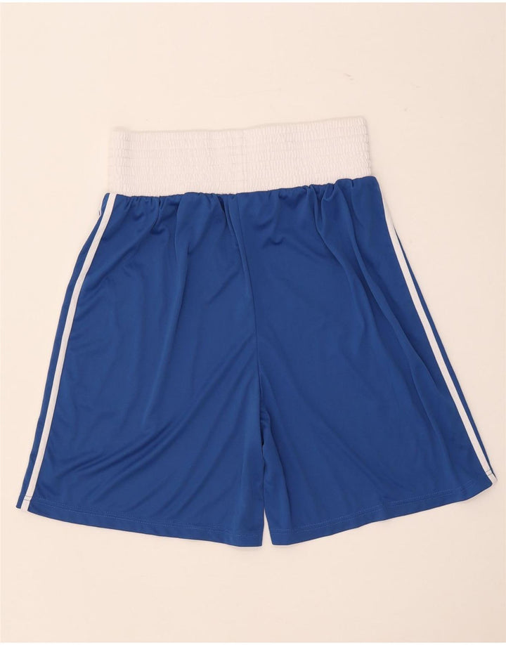 Adidas Boksesportsshorts til mænd Large Blue Colourblock Polyester