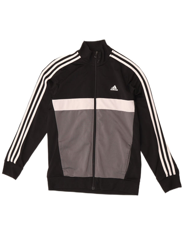 Adidas Træningsdragt Topjakke til drenge 13-14 år Sort Colourblock Polyester
