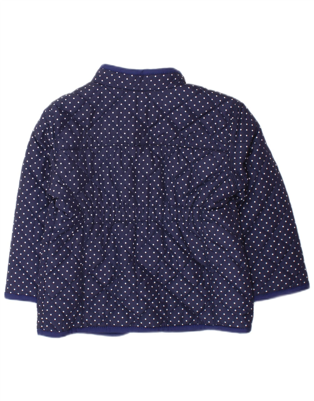 TOMMY HILFIGER Quiltet jakke til babypiger 18-24 måneder Marineblå Polka Dot