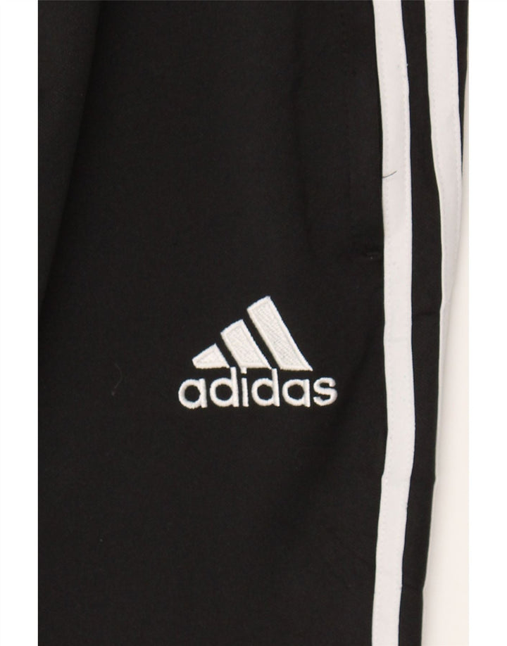 ADIDAS Womens Tracksuit Trousers UK 0 2XS  Black Polyester Vintage Adidas and Second-Hand Adidas from Messina Hembry 