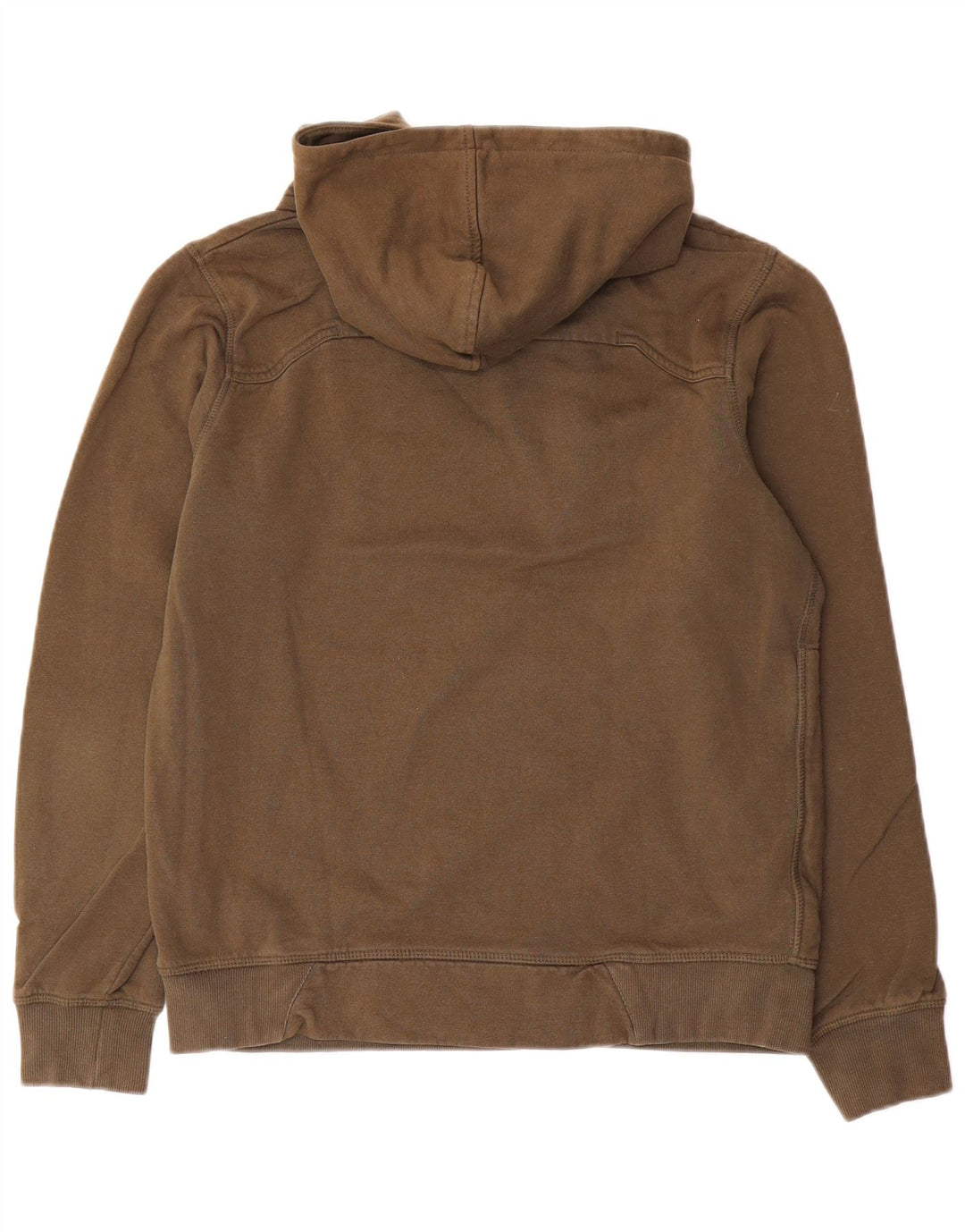 Jack & Jones hættetrøje med lynlås til mænd Medium Khaki Bomuld