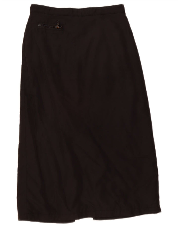 Marella Dame Midi Nederdel UK 6 XS W26 Sort Polyamid