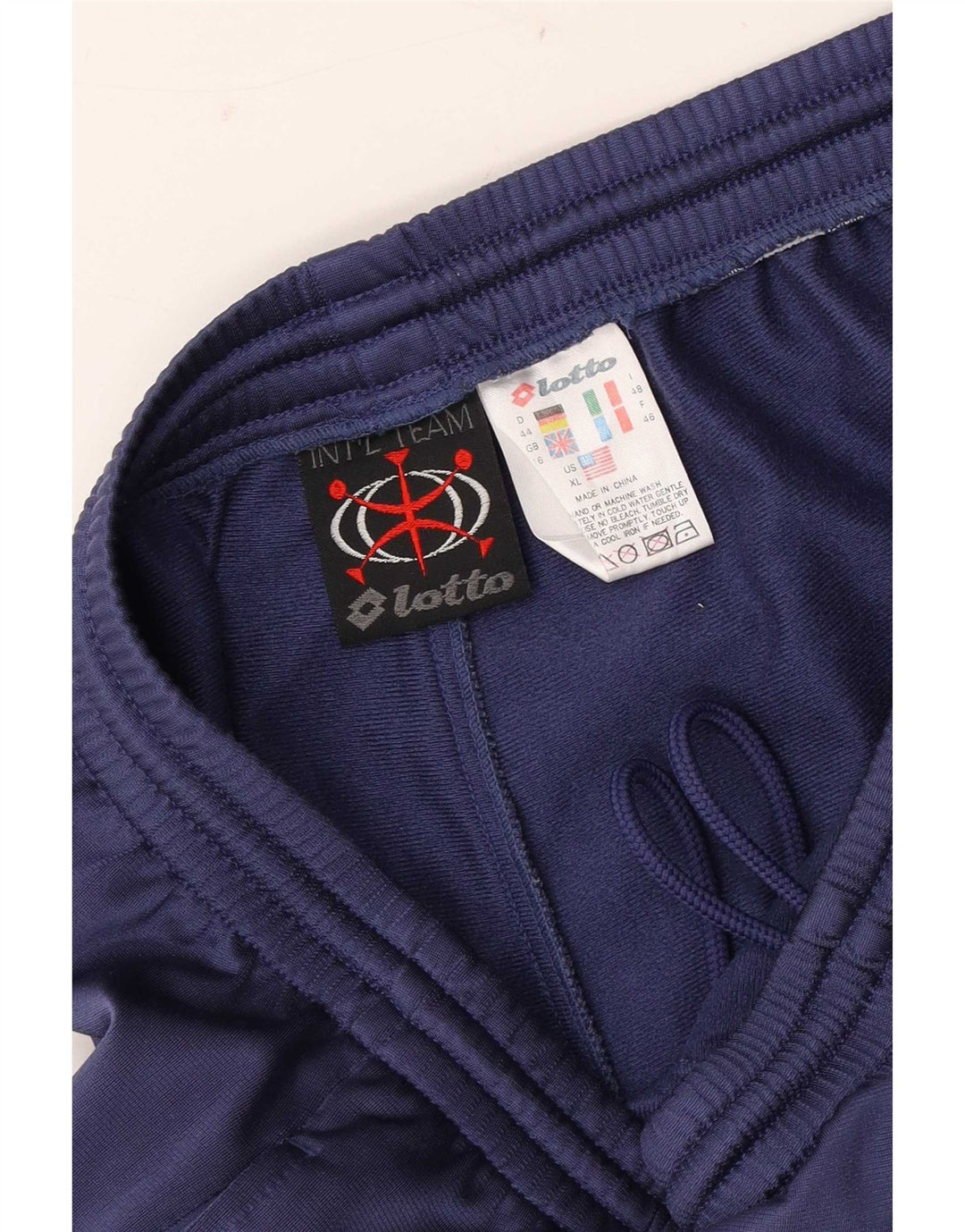 Lotto Dame træningsdragt Bukser UK 16 Large Navy Blue Polyester