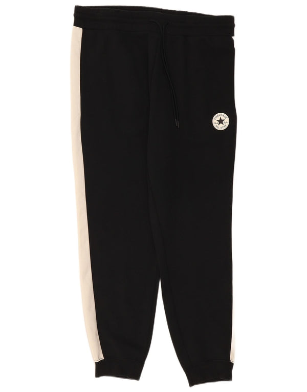 Converse Træningsdragt til mænd Joggers Medium Sort Colourblock Polyester