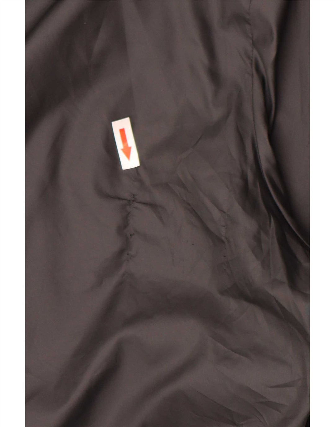 Nike Grafisk regnjakke med hætte til mænd UK 42 XL sort polyester