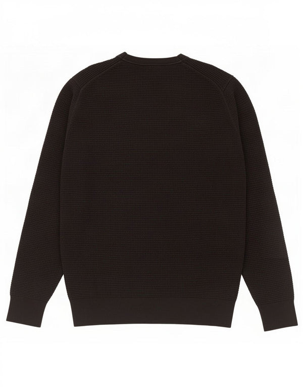 Calvin Klein Herre sweater med rund hals XS sort bomuld