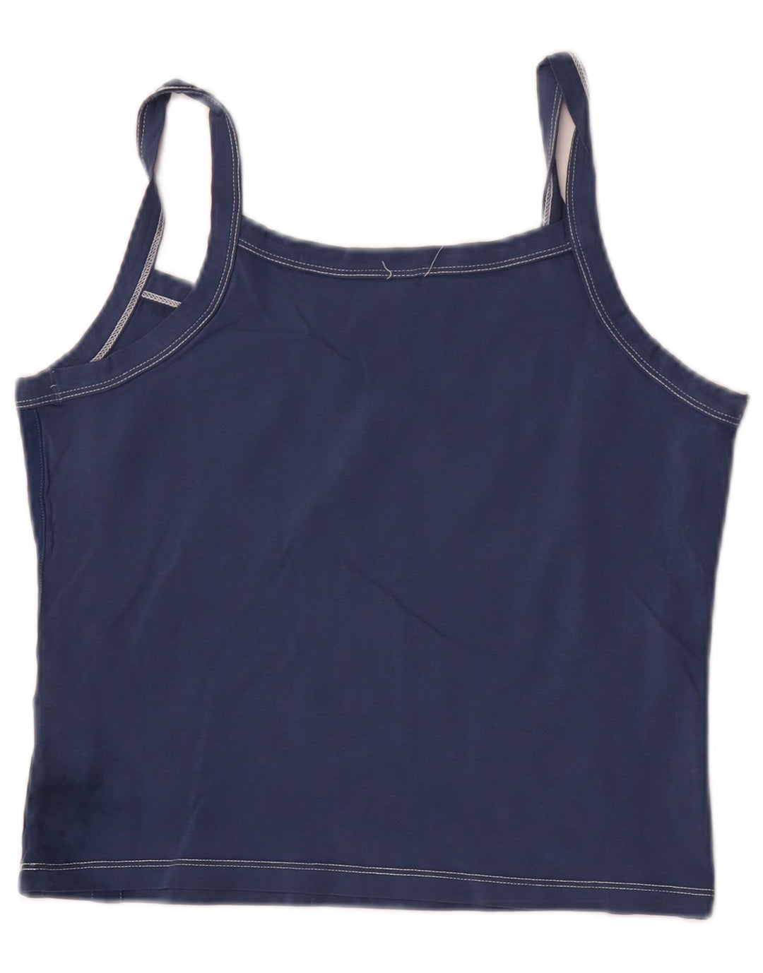 North Sails Dame Grafisk Cami Top UK 14 Large Navy Blue Cotton