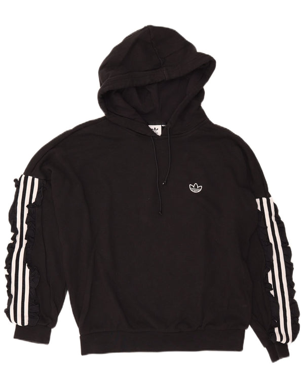 ADIDAS Oversized hættetrøje til kvinder DK 16 Large Sort
