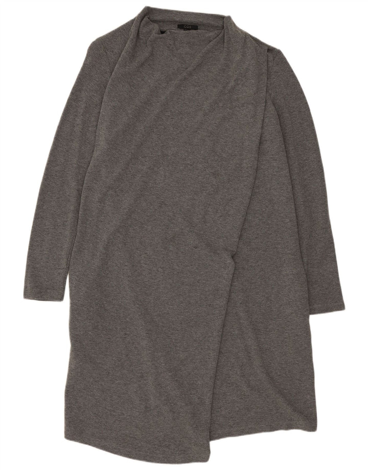 Cos Dame Jumper Dress UK 10 Small Grey Viscose