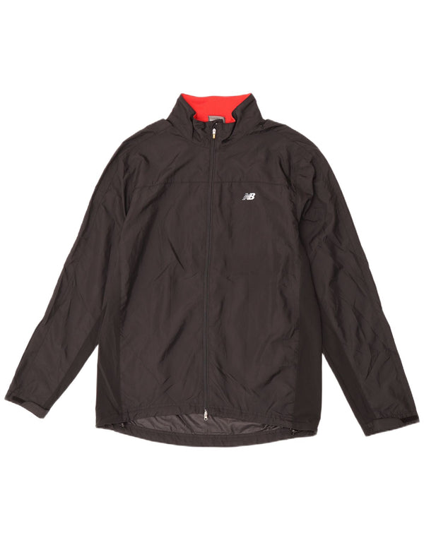 New Balance Herre træningsdragt Topjakke Stor sort polyester