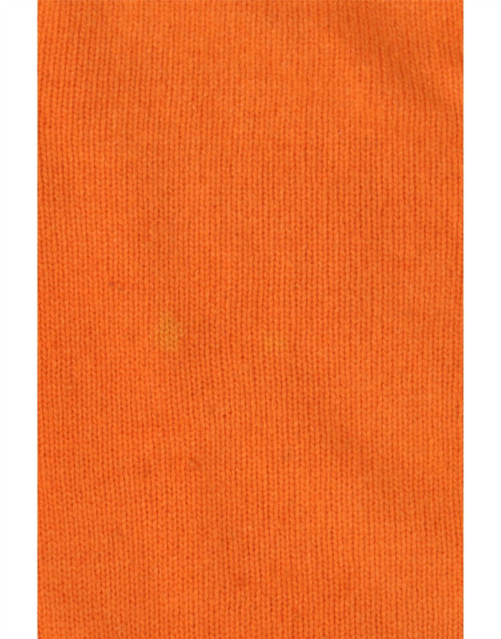 Murphy & Nye Herre sweater med rund hals XL Orange Uld