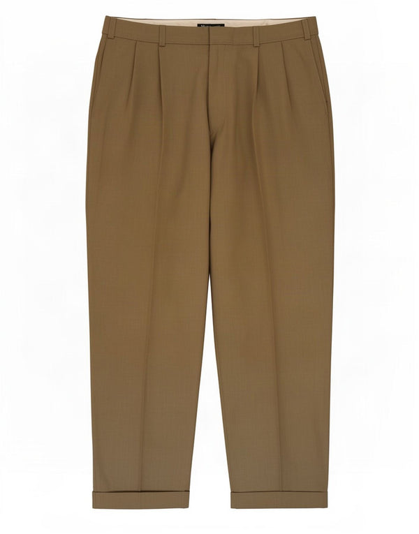 Marks & Spencer Herre St. Michael Pegged Casual Bukser W36 L29 Khaki