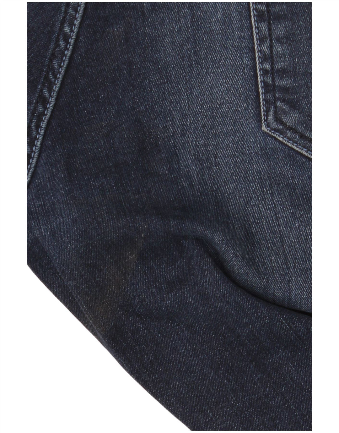 French Connection Herre Distressed Slim Jeans W36 L28 Marineblå Bomuld