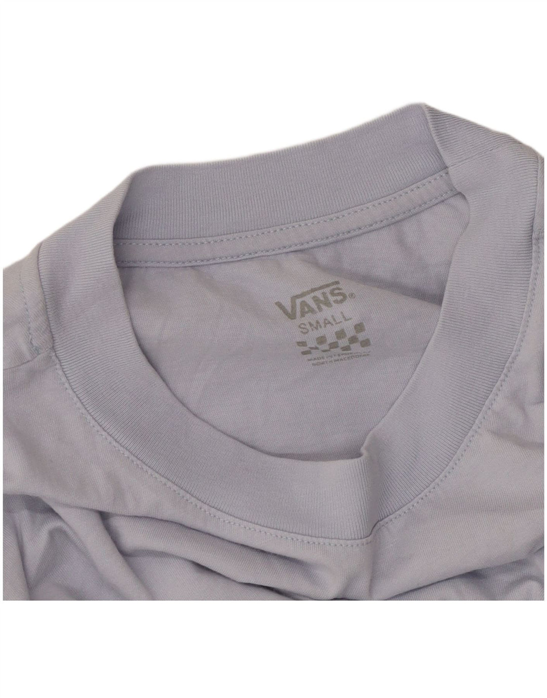 Vans T-Shirt Top UK 10 Lille Blå