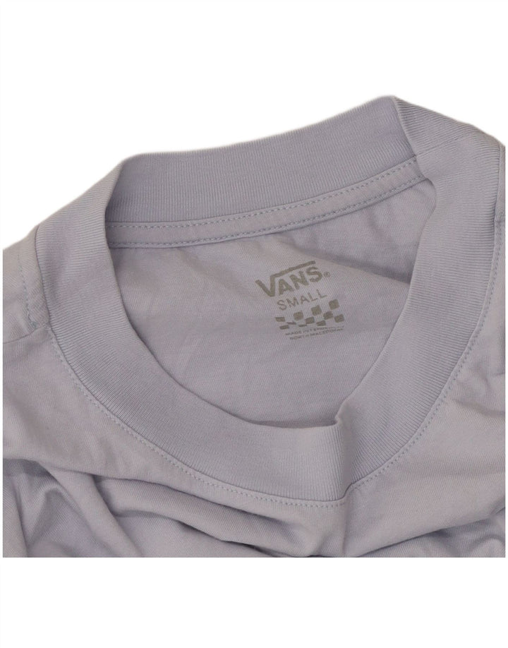 Vans T-Shirt Top UK 10 Lille Blå