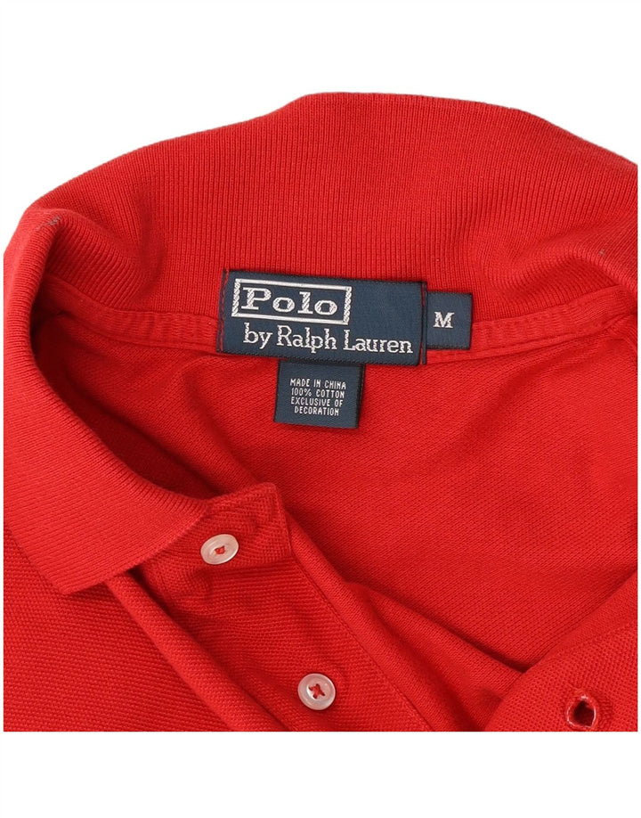 Polo Ralph Lauren Herre poloshirt Medium rød bomuld