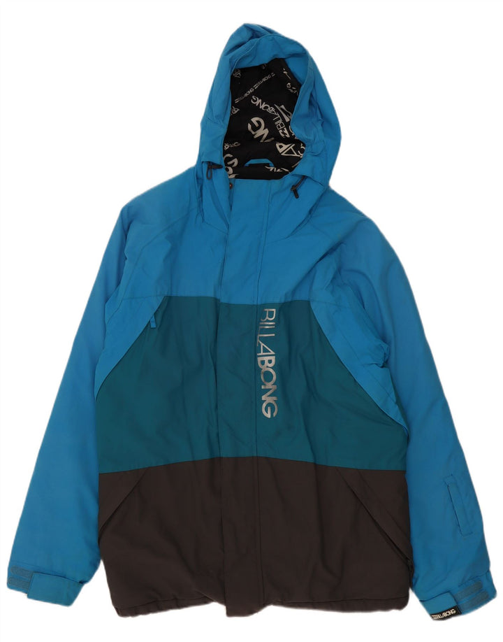 Billabong Herre grafisk skijakke UK 38 Medium Multicolored Colourblock