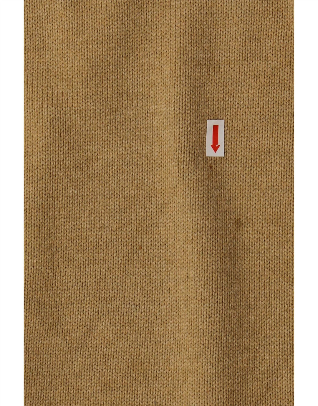 TOMMY HILFIGER Herre sweater med rund hals, stor beige bomuld