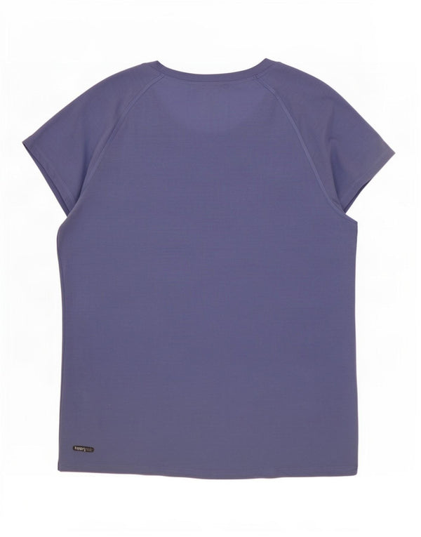 The North Face T-shirt top til kvinder UK 14 Medium Lilla