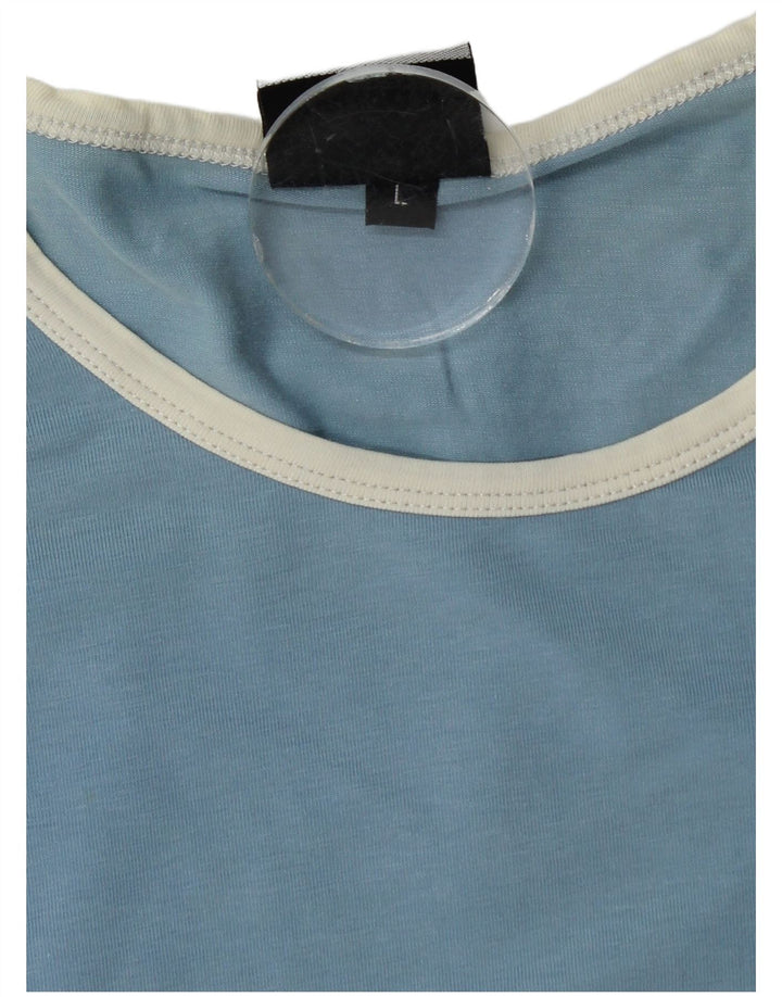 Trussardi Herre T-Shirt Top Stor Blå