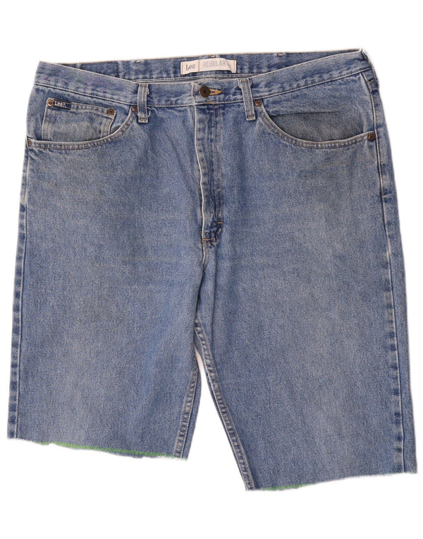 Lee Herre Regular Fit denimshorts W38 XL Blå Bomuld