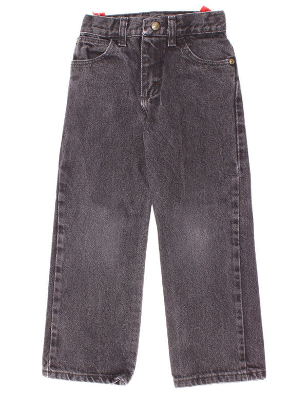 Wrangler Boys Slim Jeans 7-8 år W22 L20 Grå Bomuld