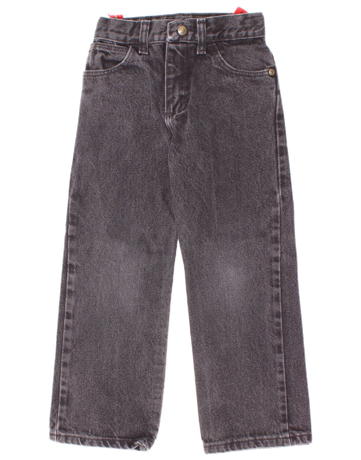 Wrangler Boys Slim Jeans 7-8 år W22 L20 Grå Bomuld