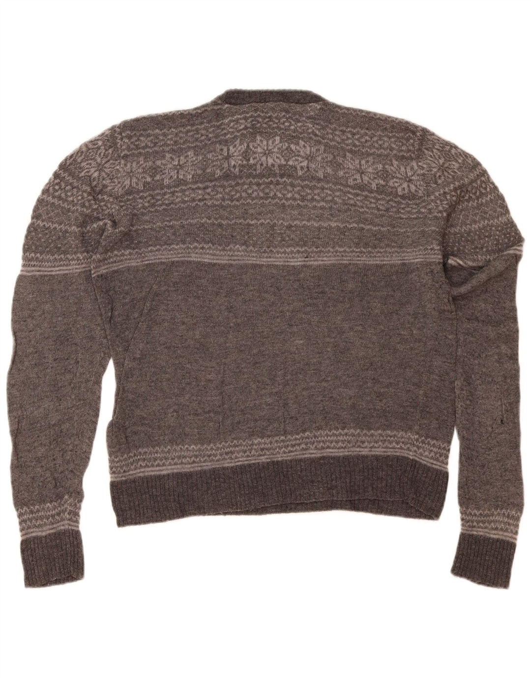 Marks & Spencer Dame sweater med rund hals DK 14 mellemgrå