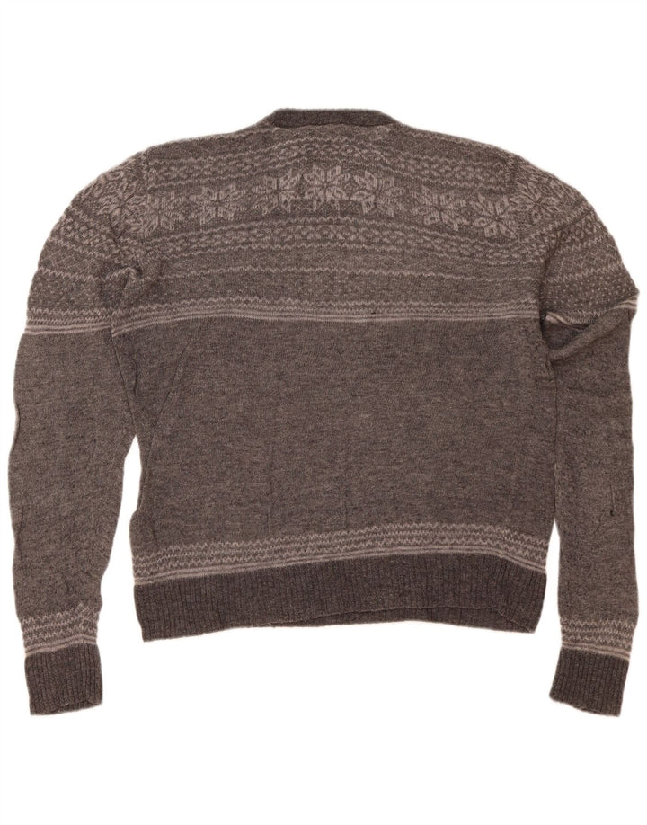 Marks & Spencer Dame sweater med rund hals DK 14 mellemgrå