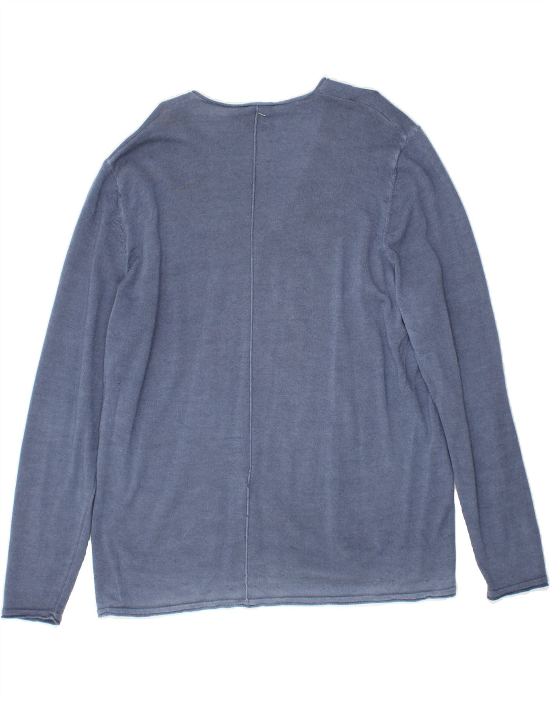 TOMMY HILFIGER Womens V-Neck Jumper Sweater 2XL Blue Wool Vintage Tommy Hilfiger and Second-Hand Tommy Hilfiger from Messina Hembry 