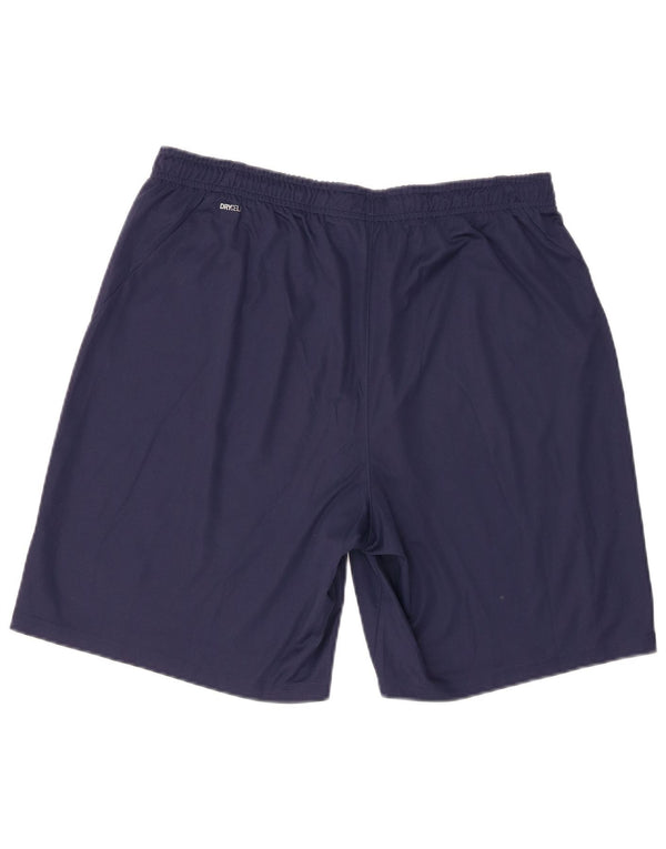 Puma Sportshorts til mænd, store marineblå polyester