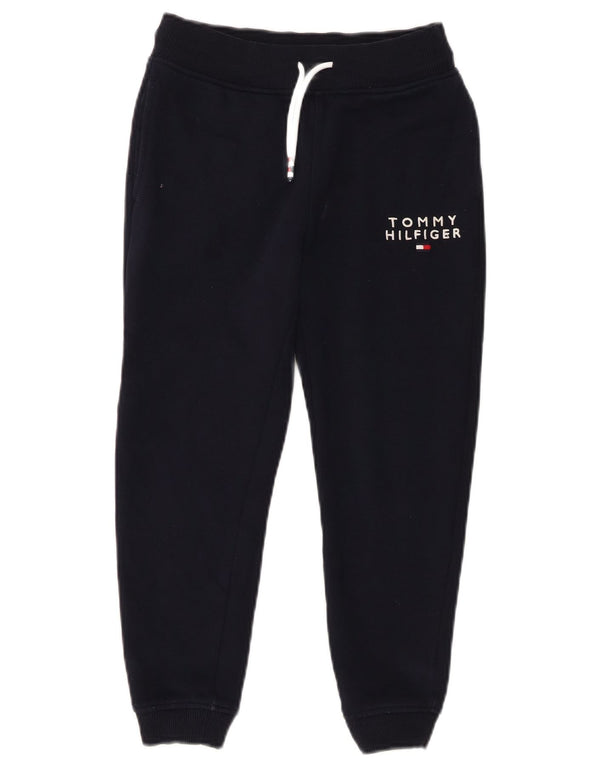 Tommy Hilfiger Drenge Træningsdragt Bukser Joggers 8-9 år Medium Navy Blue