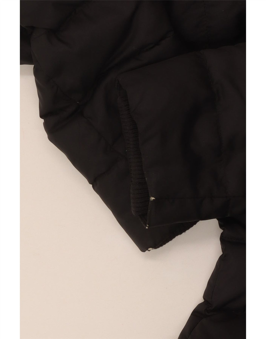 Tommy Hilfiger Dame Hætte Polstret Frakke UK 10 Small Black Polyester