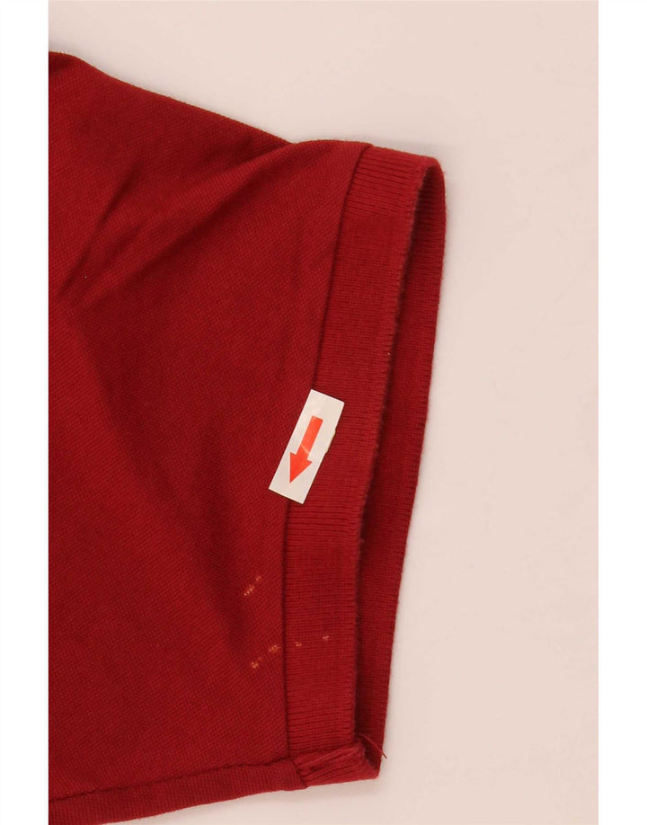 Champion Herre Easy Fit Polo Shirt Stor rød bomuld